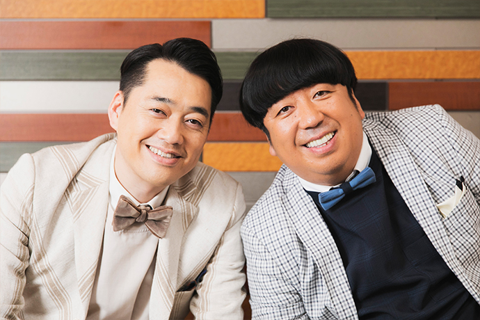 人気お笑いコンビ「バナナマン」のキービジュアル